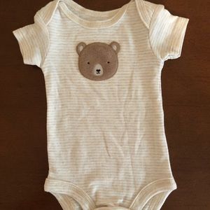 Carter’s bear onesie